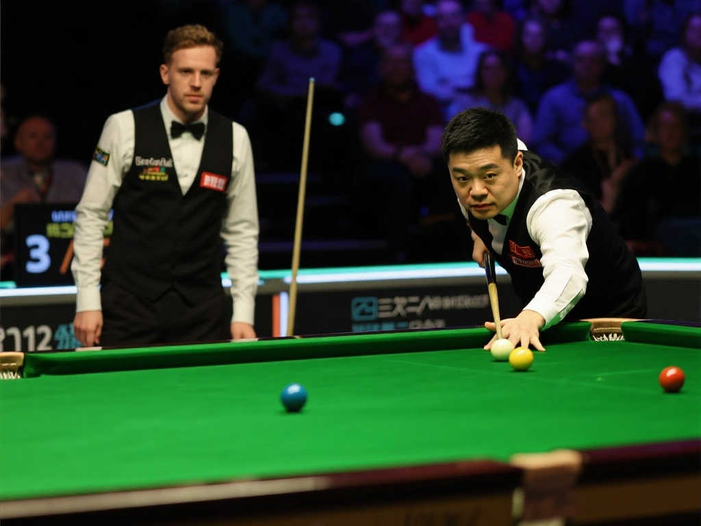 丁俊晖命悬一线!二阶段4-12惨败布雷切尔,三阶段明晨决战 丁俊晖命悬一线!二阶段4-12惨败布雷切尔,三阶段明晨决战